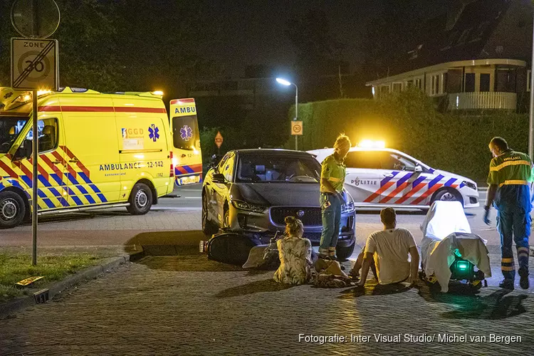 Twee gewonden bij ongeval Zandvoortselaan in Bentveld