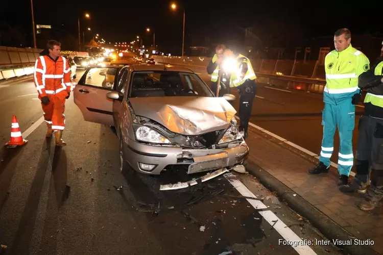 Ongeval op N208 in Overveen