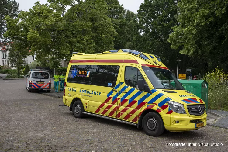 Oudere vrouw gewond na ongeval Zuider Stationsweg