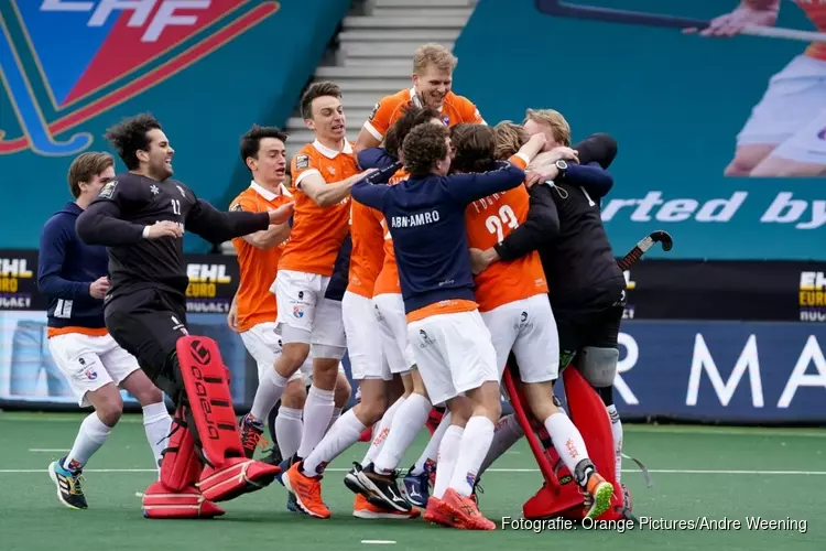 Keeper Marius Visser loodst Bloemendaal naar EHL-finale