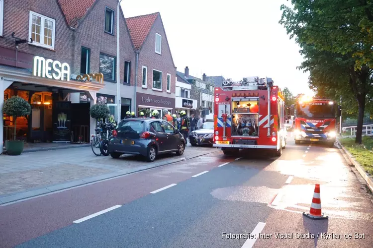 Brand in massagesalon Bennebroek