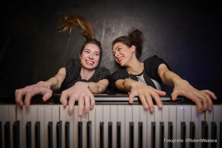 Familieconcert pianoduo Beth & Flo in gemeentehuis Bloemendaal (4+)