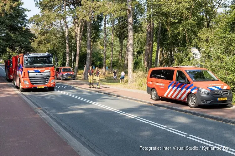 Buitenbrand in Aerdenhout