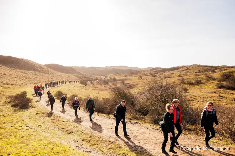 20e editie Egmond Wandel Marathon als start van het nieuwe wandeljaar