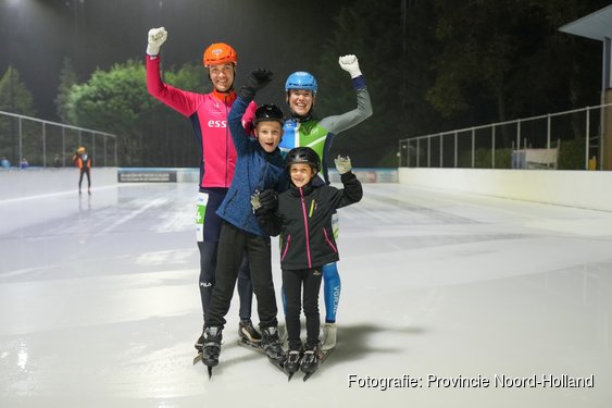 Schaatsprogramma voor de jeugd tijdens De Vier van Noord-Holland